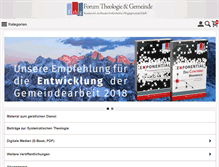 Tablet Screenshot of forum-thg.de
